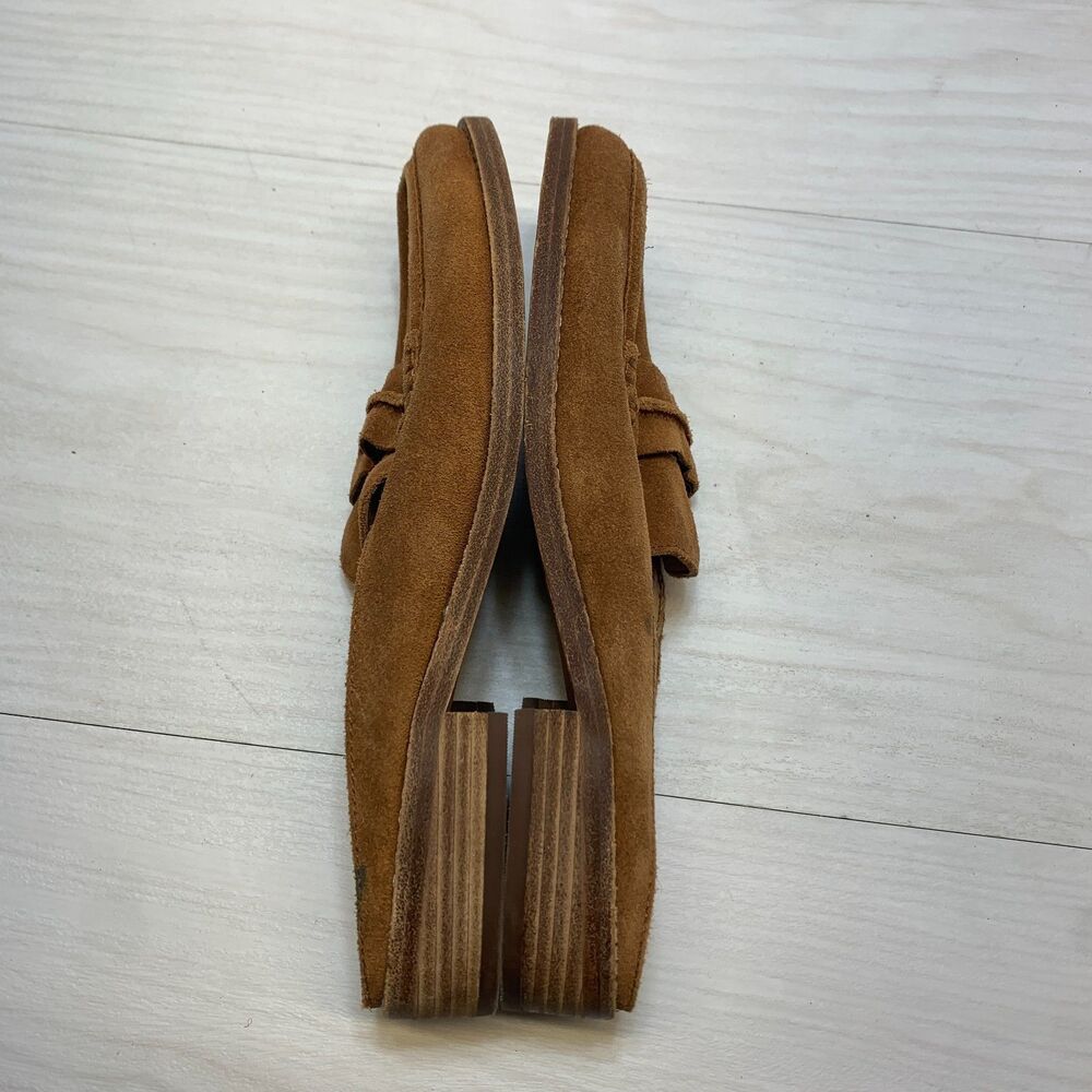 Madewell Slip On Suede Loafer Mules Women's Size 8.5 Women's Comfort Casual - Picture 2 of 10